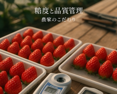 糖度と品質管理 